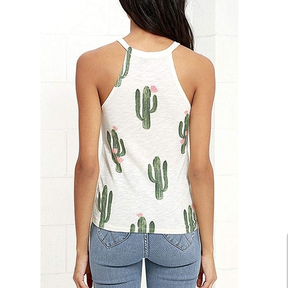 Host Pick~🆕️ 🌵Cactus Print Tank - Picture 8 of 8